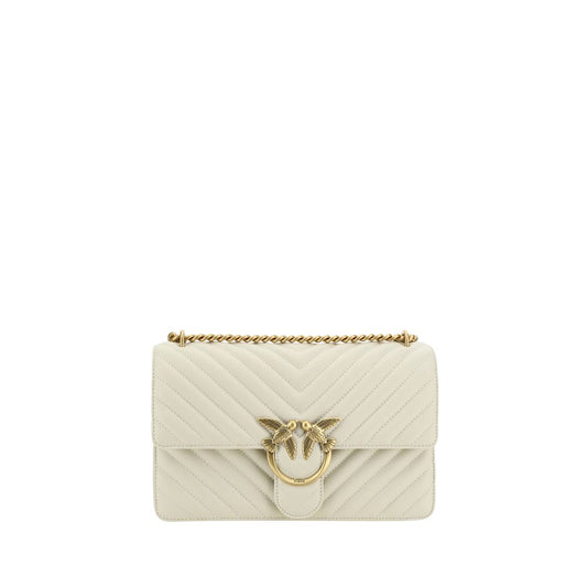 White Calf Leather Bos Taurus Shoulder Bag