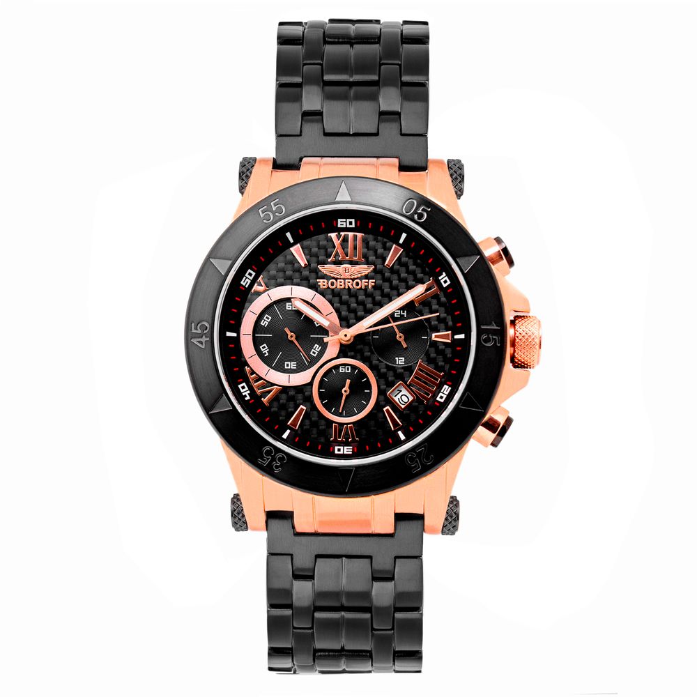 Black Stainless Steel Bracelet Watch