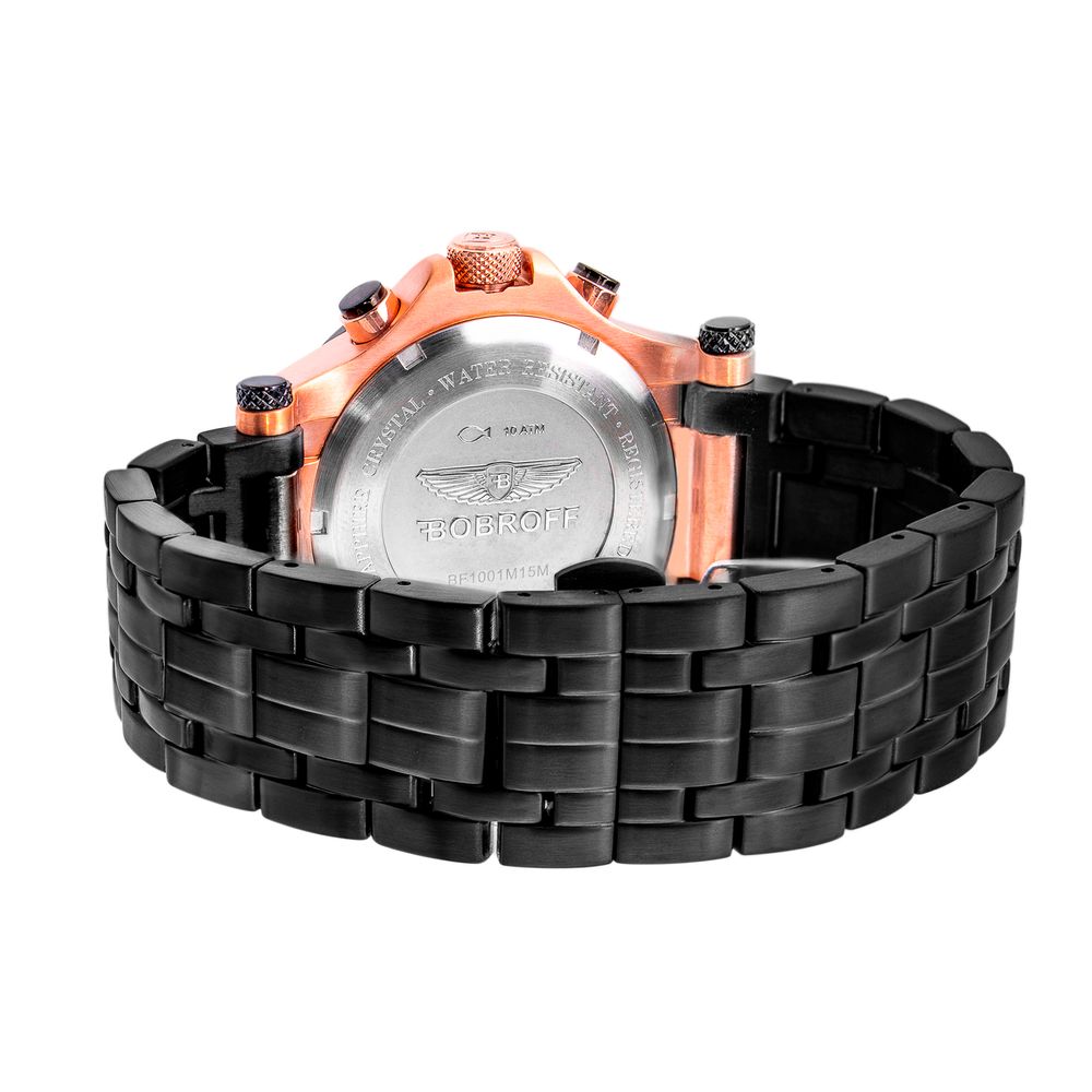 Black Stainless Steel Bracelet Watch