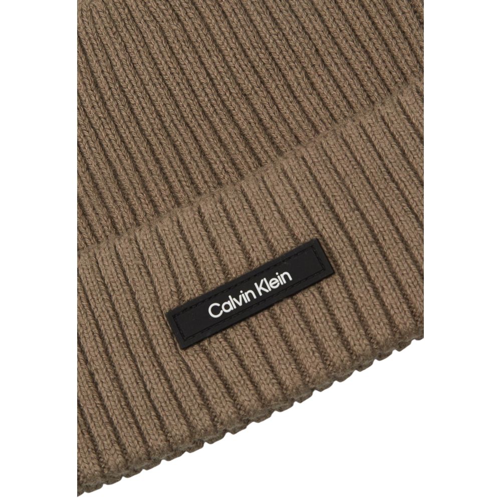 Beige Organic Cotton Cap (Baseball Hat)