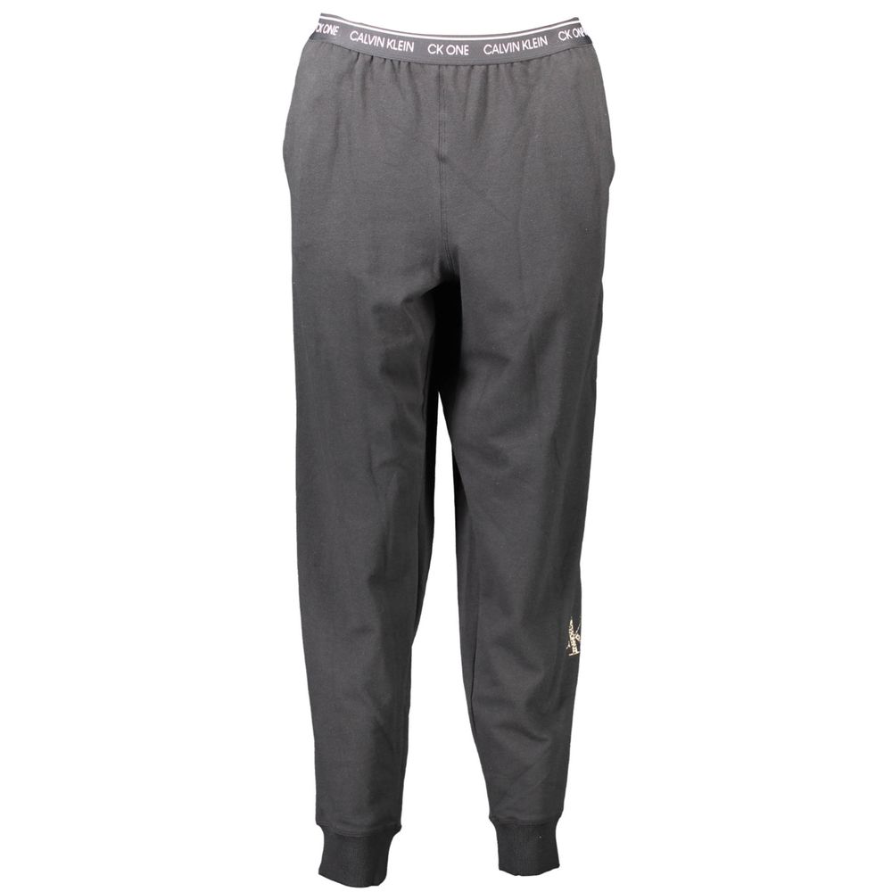 Schwarze Leggings aus Baumwolle für Damen