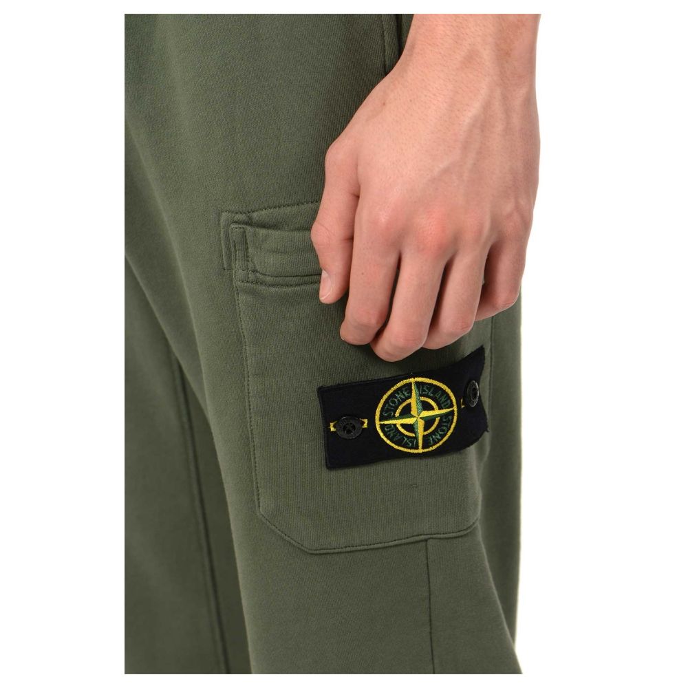 Beige Cotton Men Pants