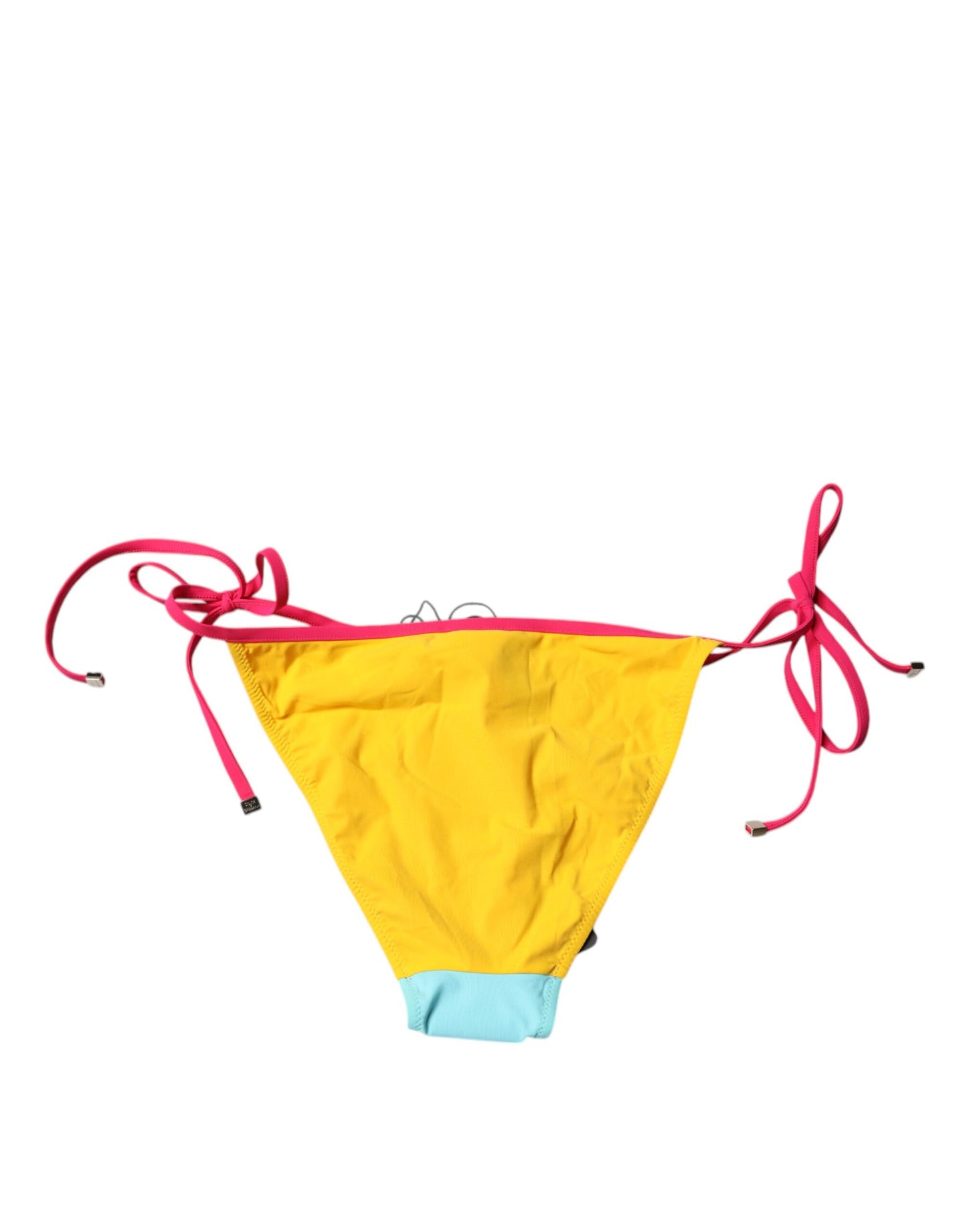 Multicolor Logo Swimsuit Bikini Bottom Swimwear