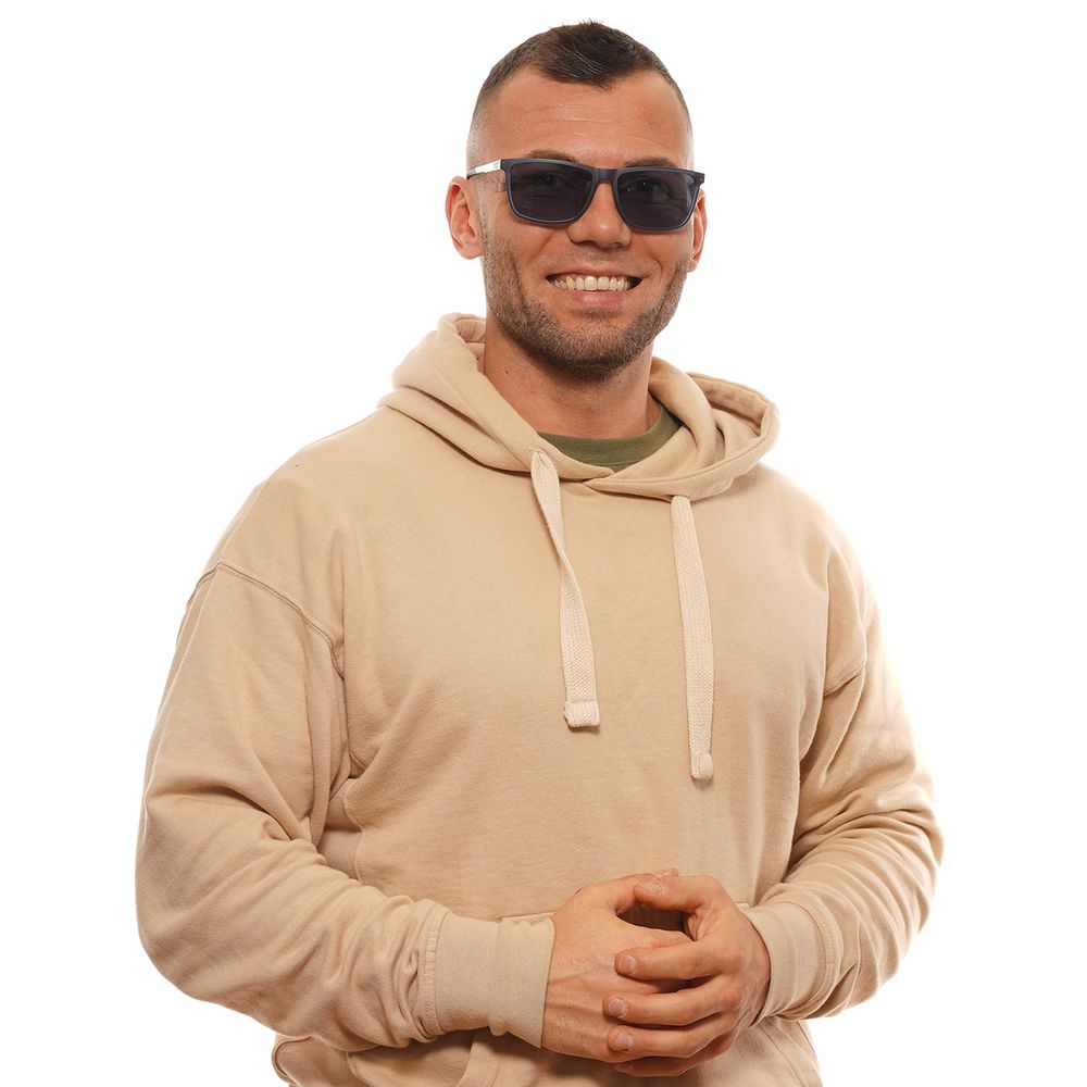 Blue Plastic Sunglasses
