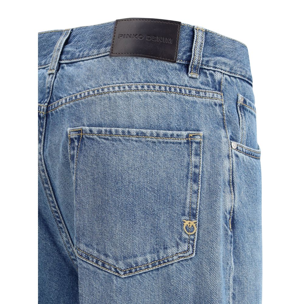 Blue Cotton Jeans Denim