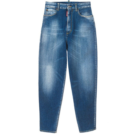 Pantalones y jeans de algodón azul