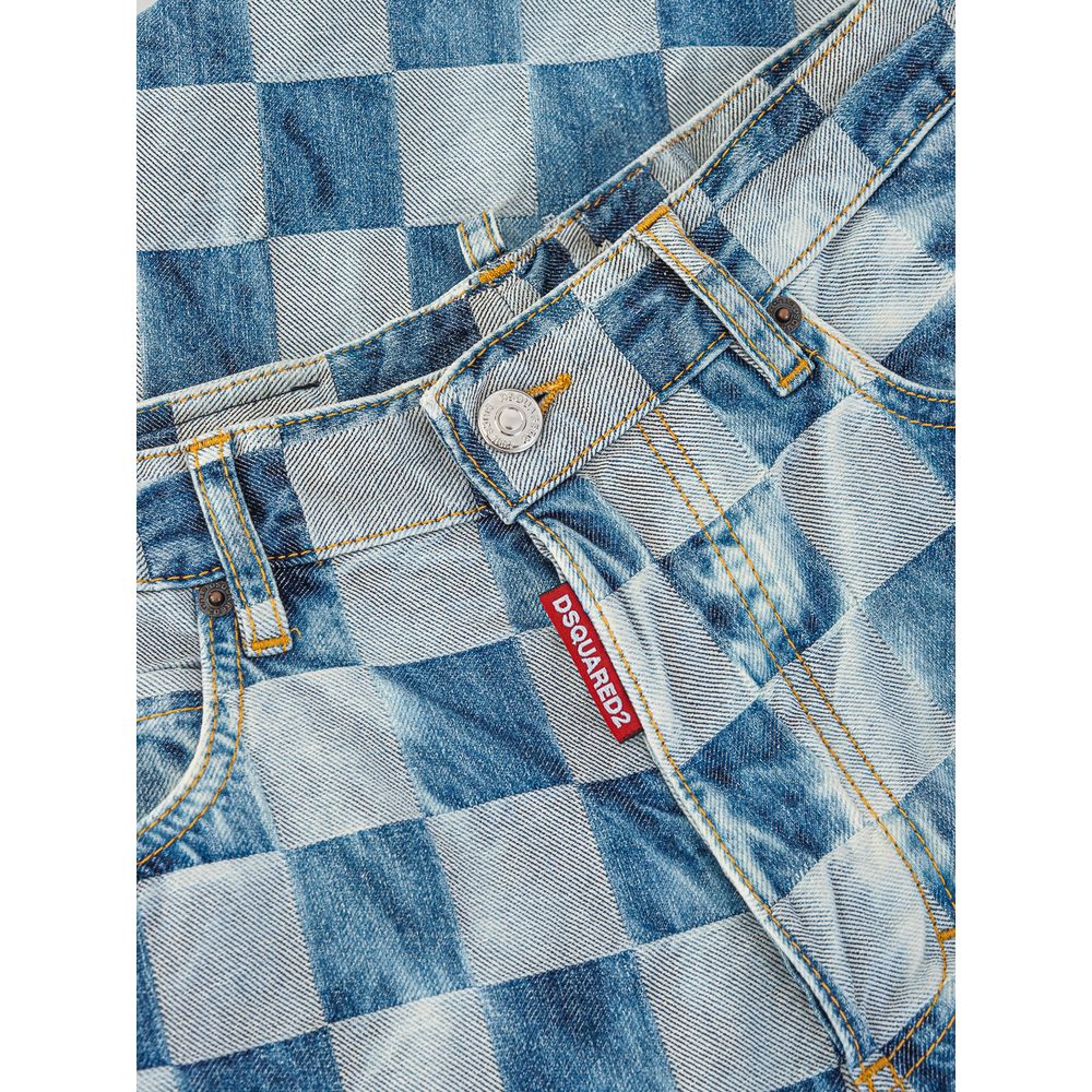 Pantalones y jeans de algodón azul