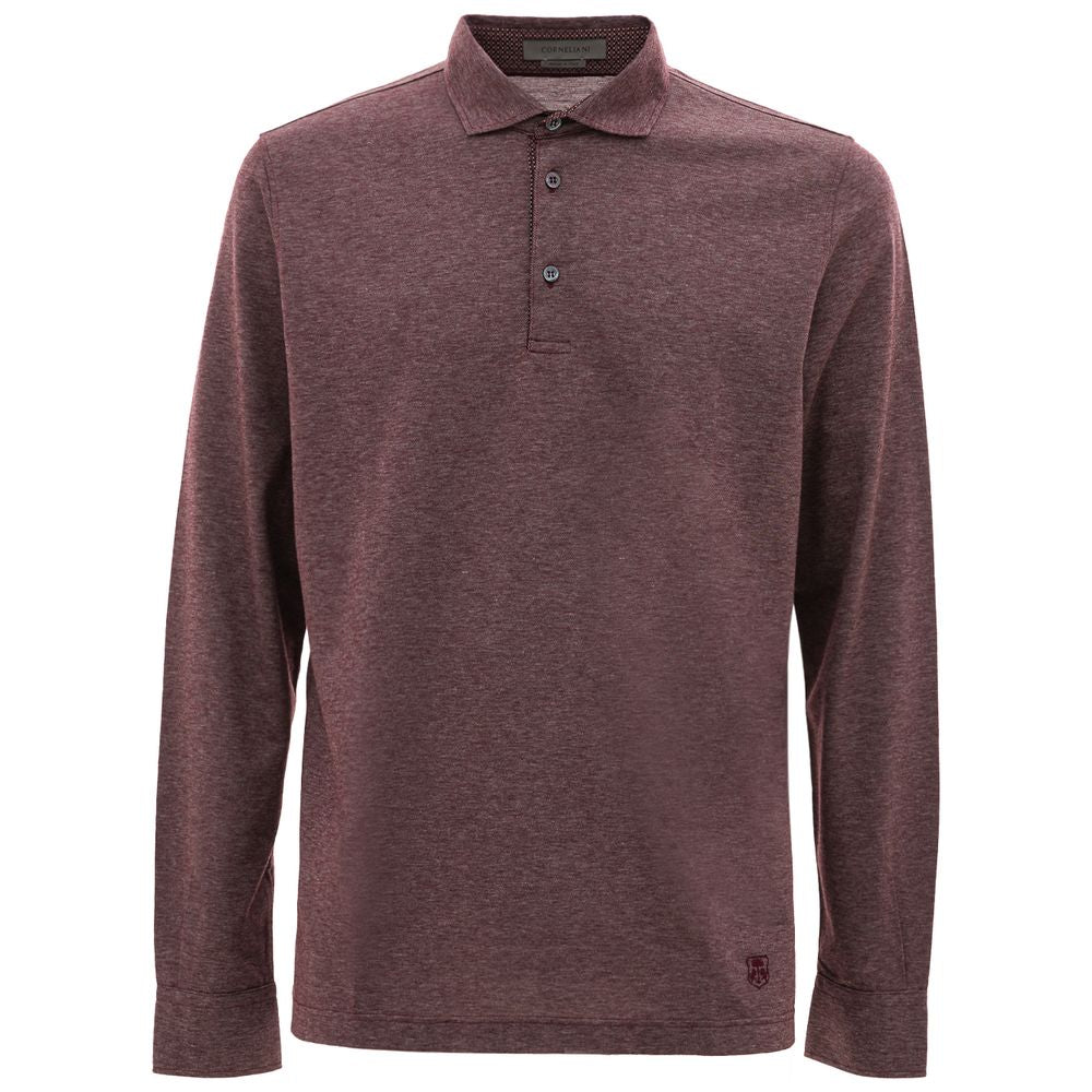 Polo de algodón morado