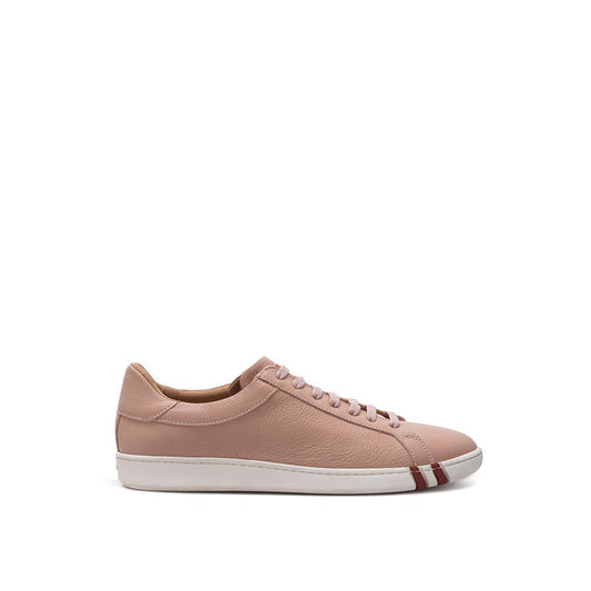 Zapatillas de piel color rosa