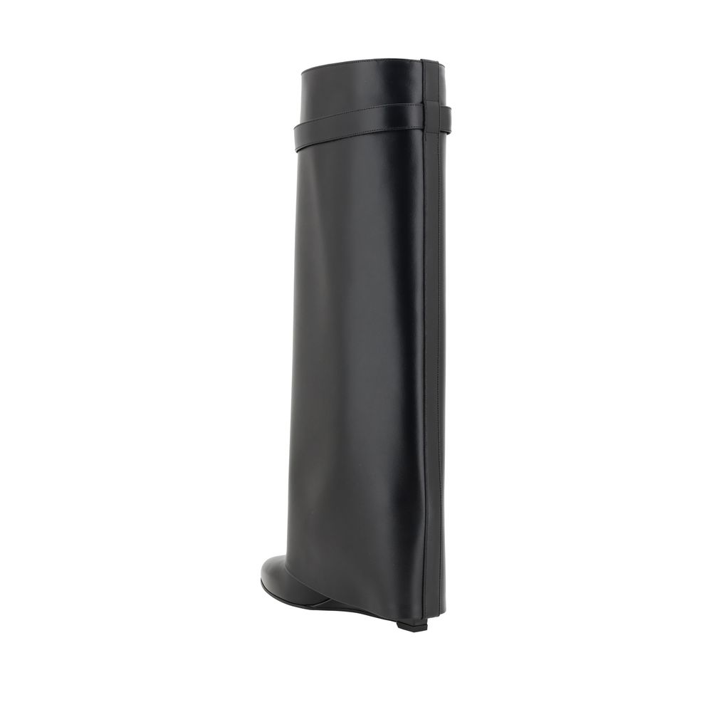 Black Calf Leather Bos Taurus Boots