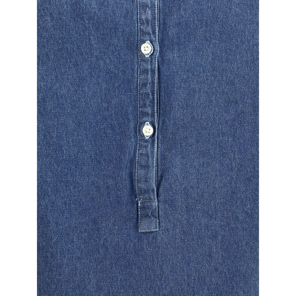 Blue Cotton Top