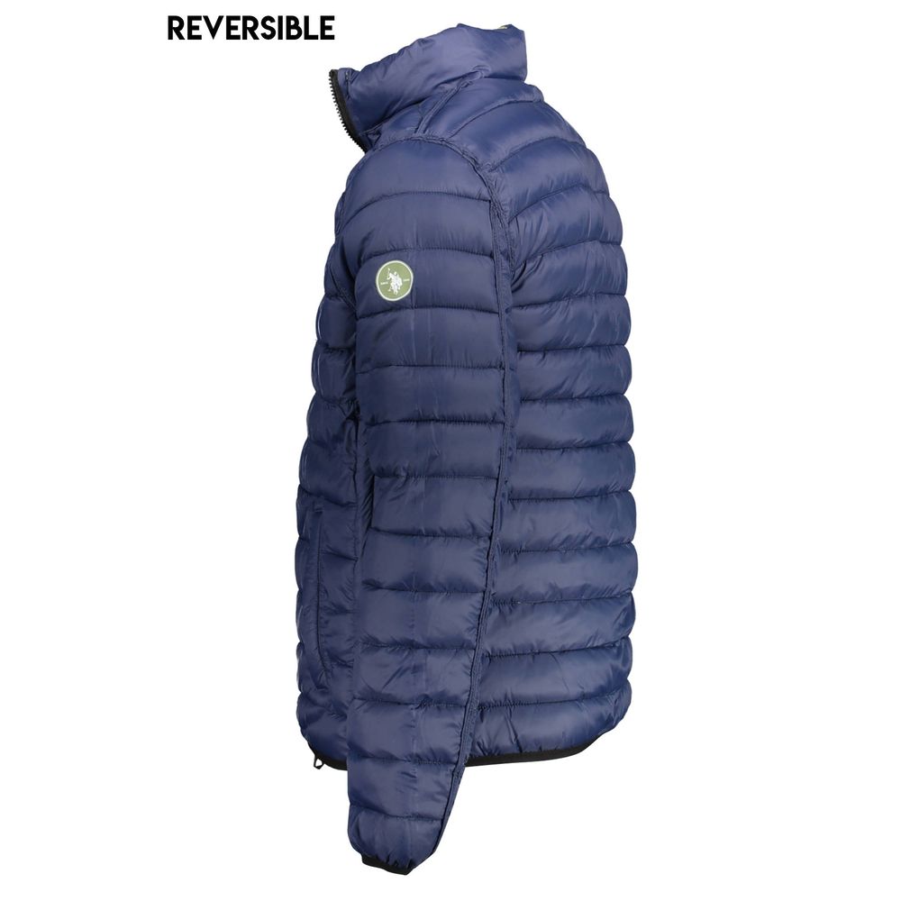 Green Nylon Men Jacket