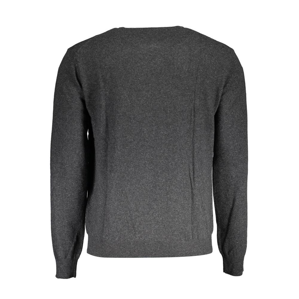 Brown Wool Men Sweater