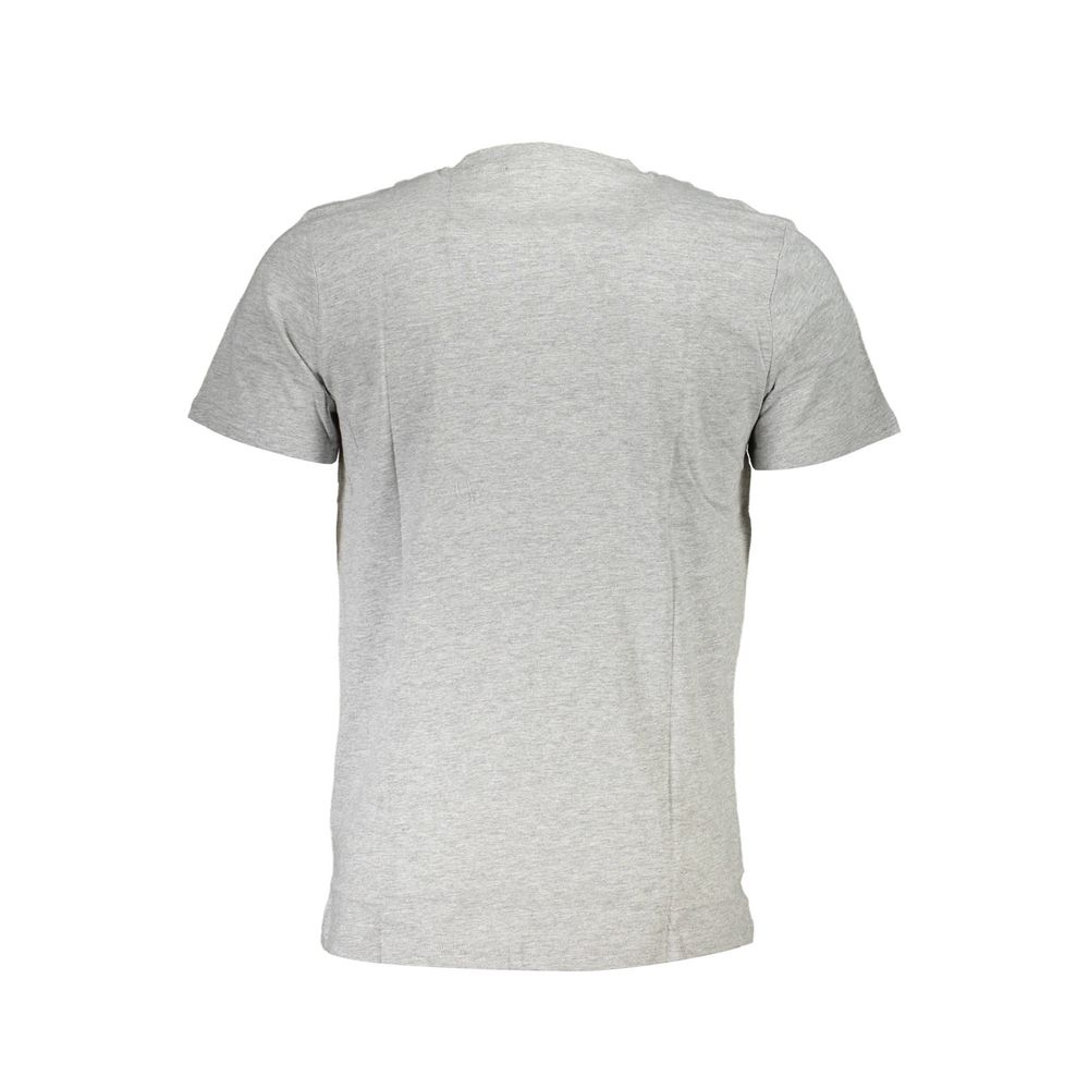 Brown Cotton Men T-Shirt
