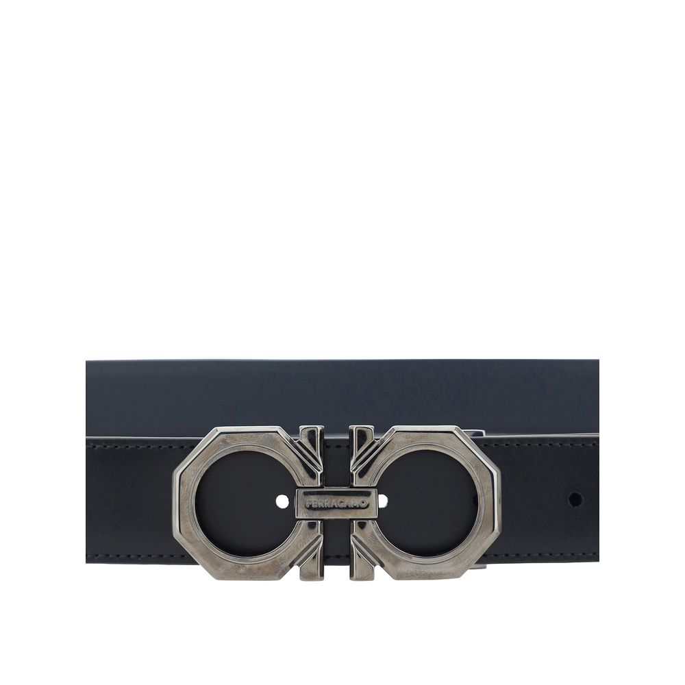 Black Calf Leather Bos Taurus Regular Belt