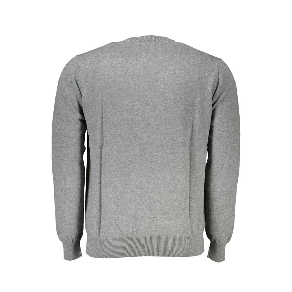 Brown Cotton Men Sweater