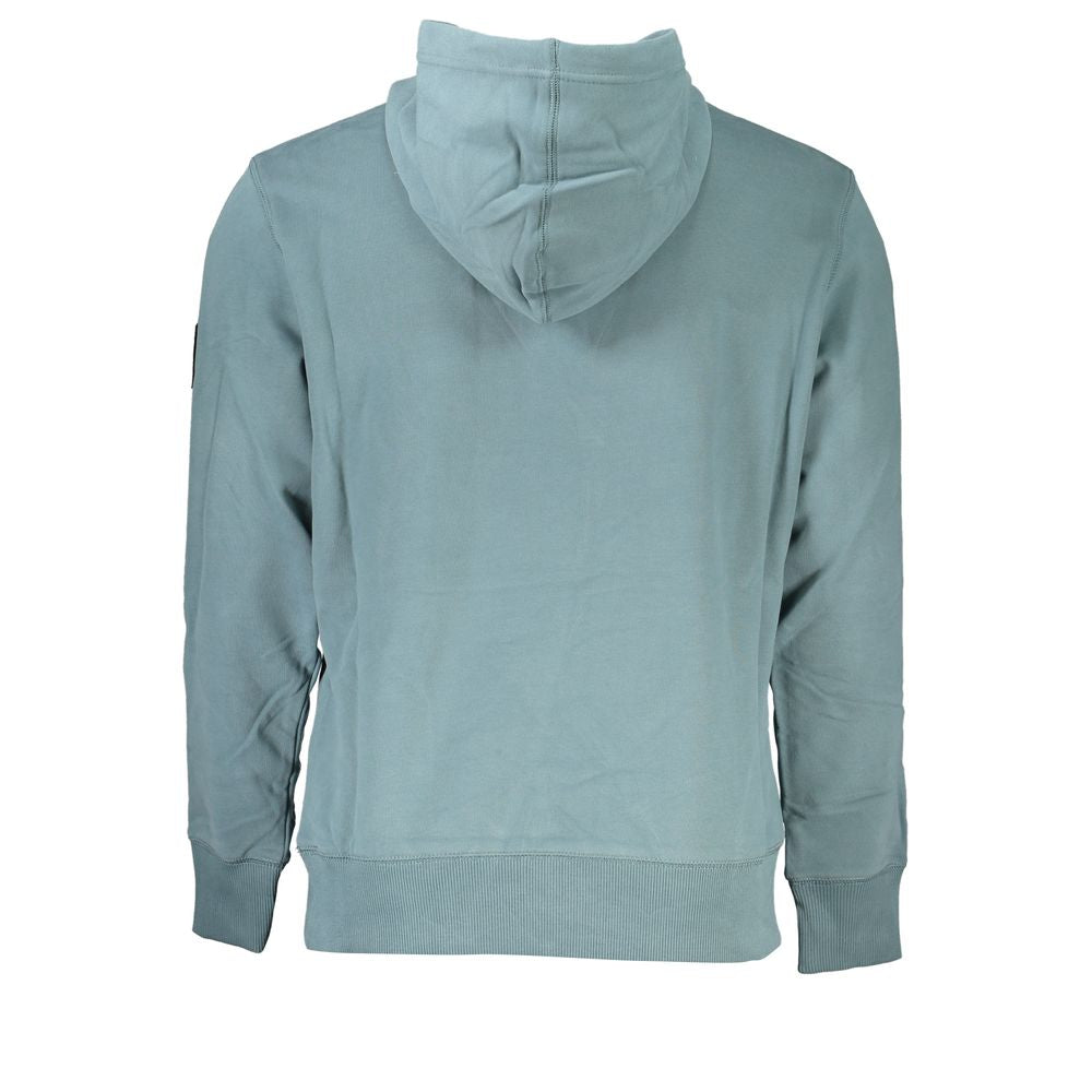 Green Cotton Men Sweater