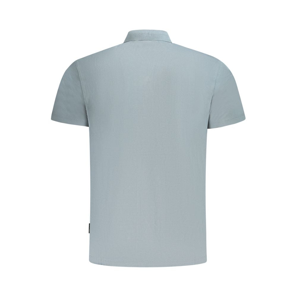 Brown Cotton Men Polo Shirt