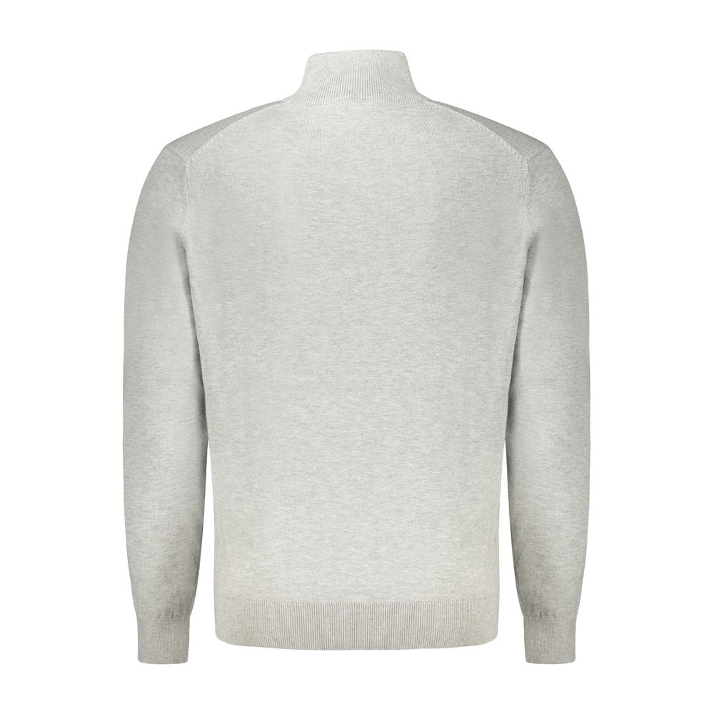 Brown Polyester Men Sweater