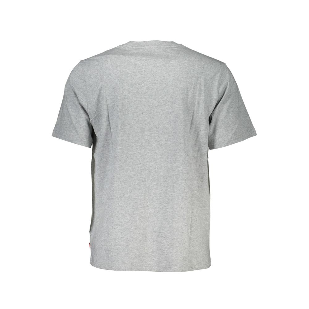 Brown Cotton Men's T-Shirt