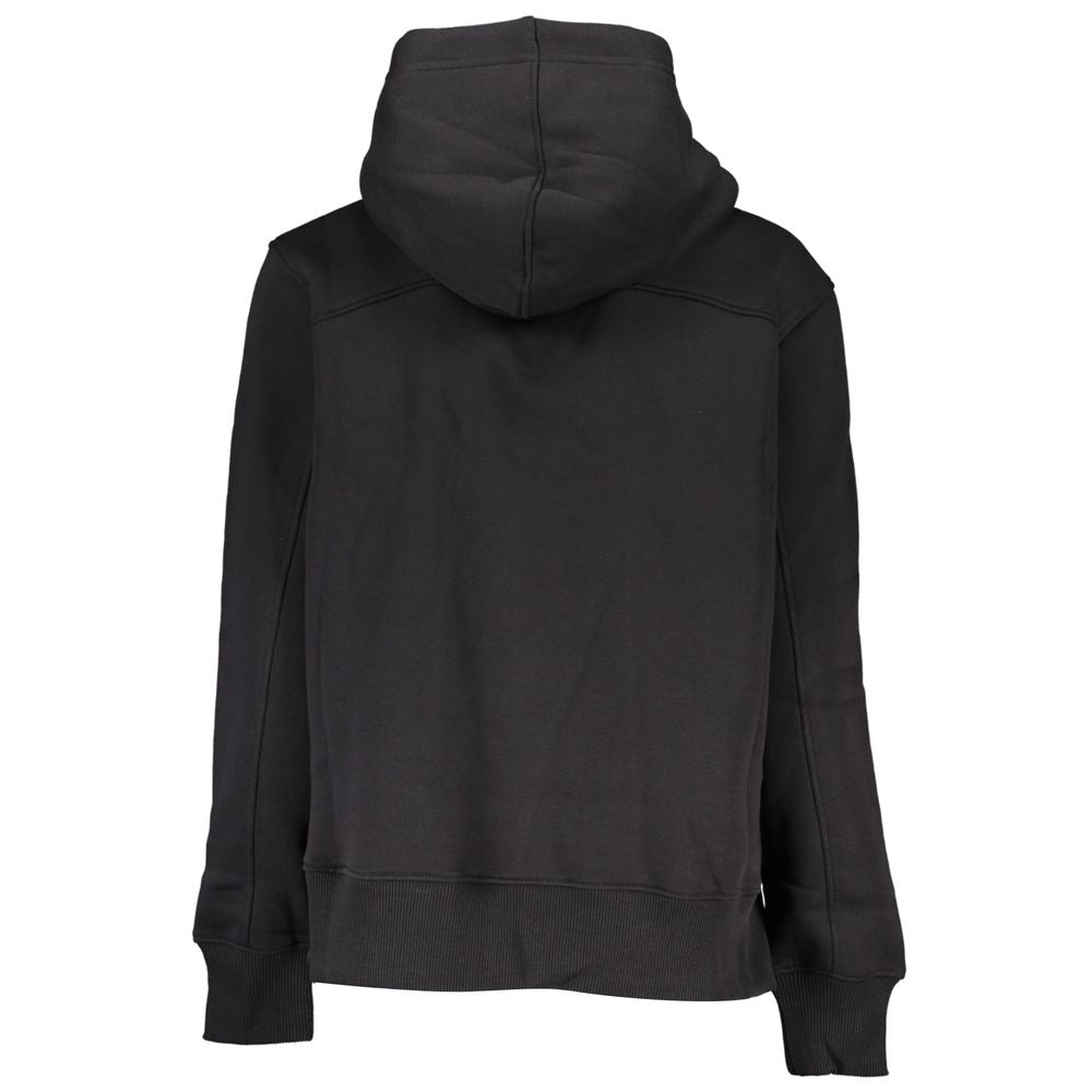 Black Cotton Women Sweater