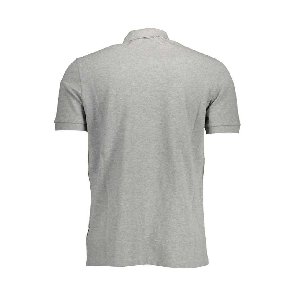 Brown Cotton Men Polo Shirt
