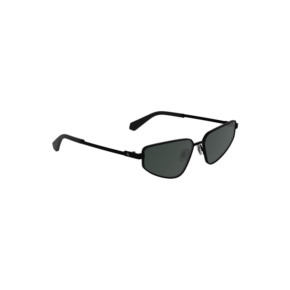 Black Metal Women Sunglass