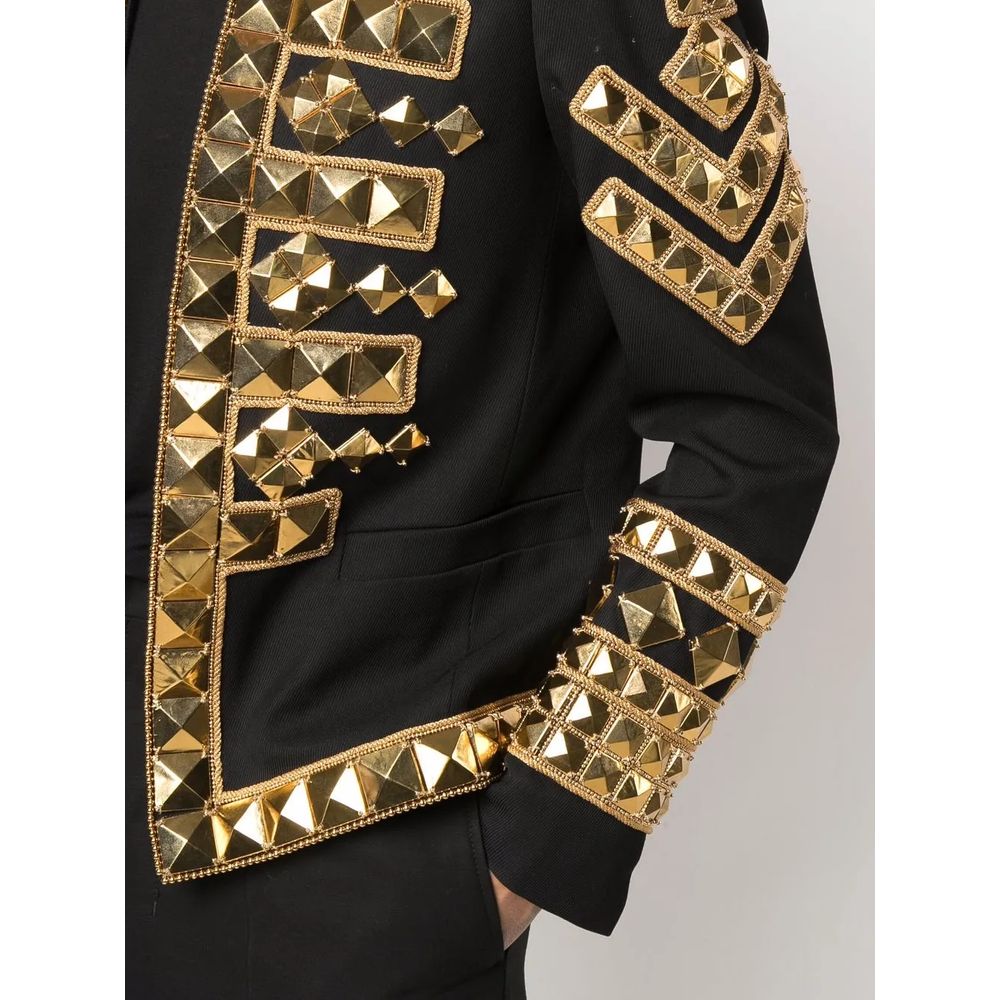 Black Acetate Men's Blazer
