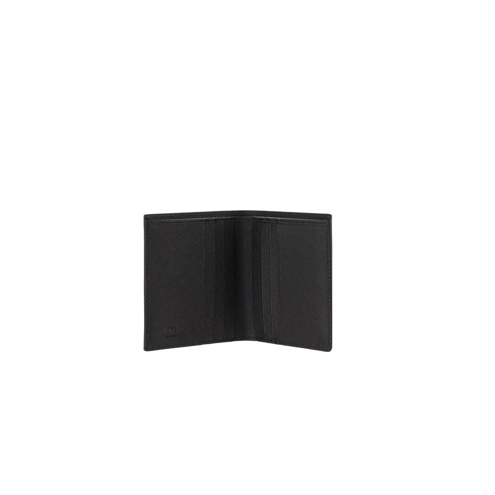 Black Calf Leather Bos Taurus Wallet