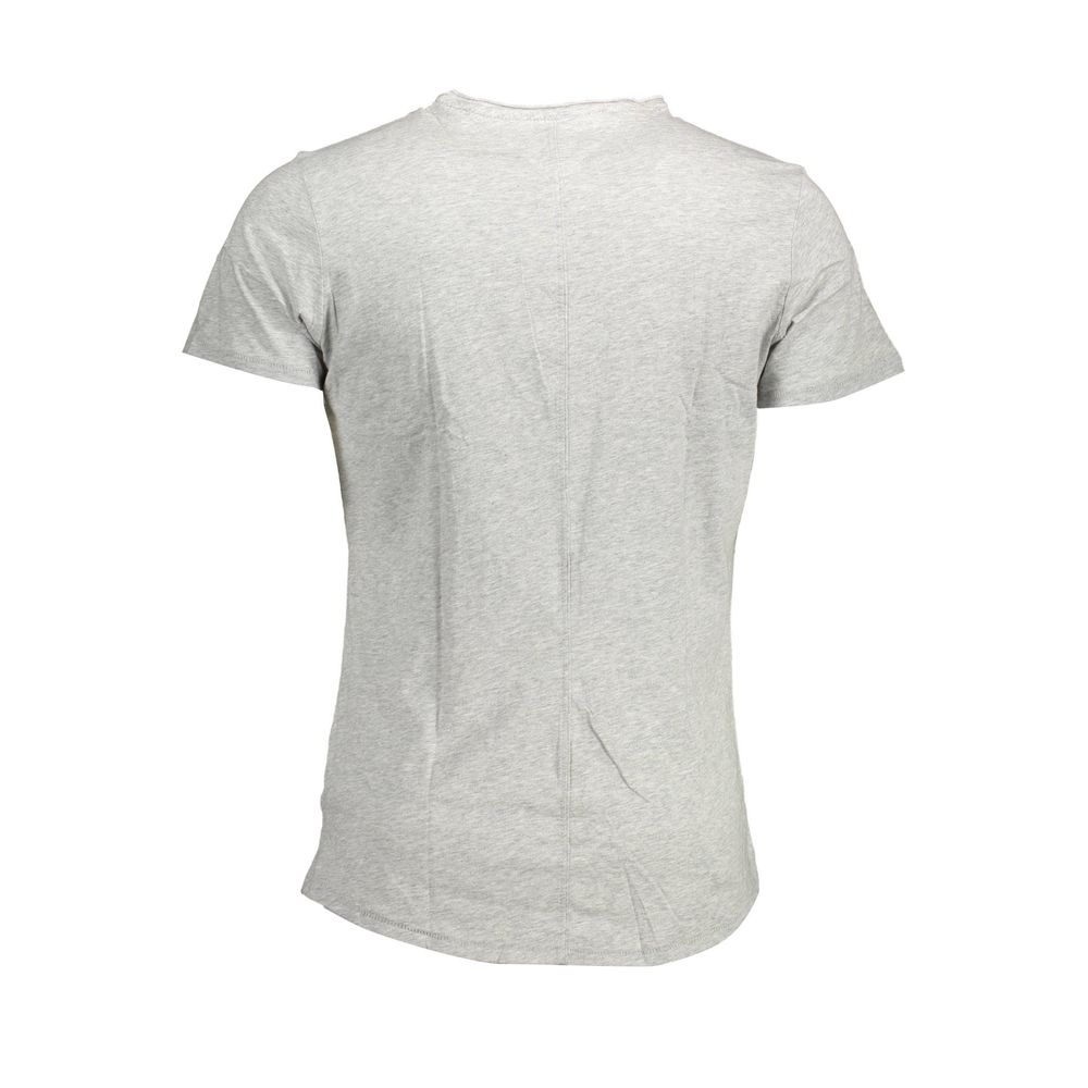 Brown Cotton Men T-Shirt