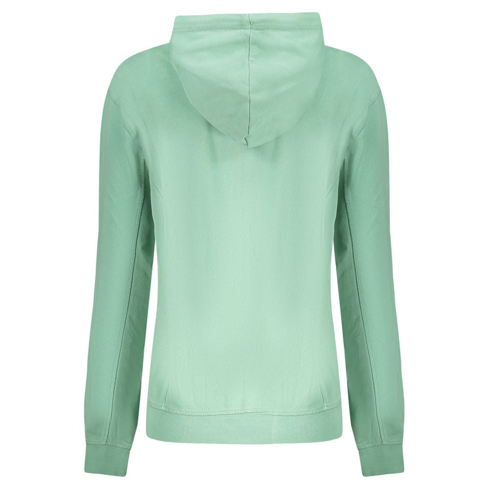 Green Cotton Women Sweater