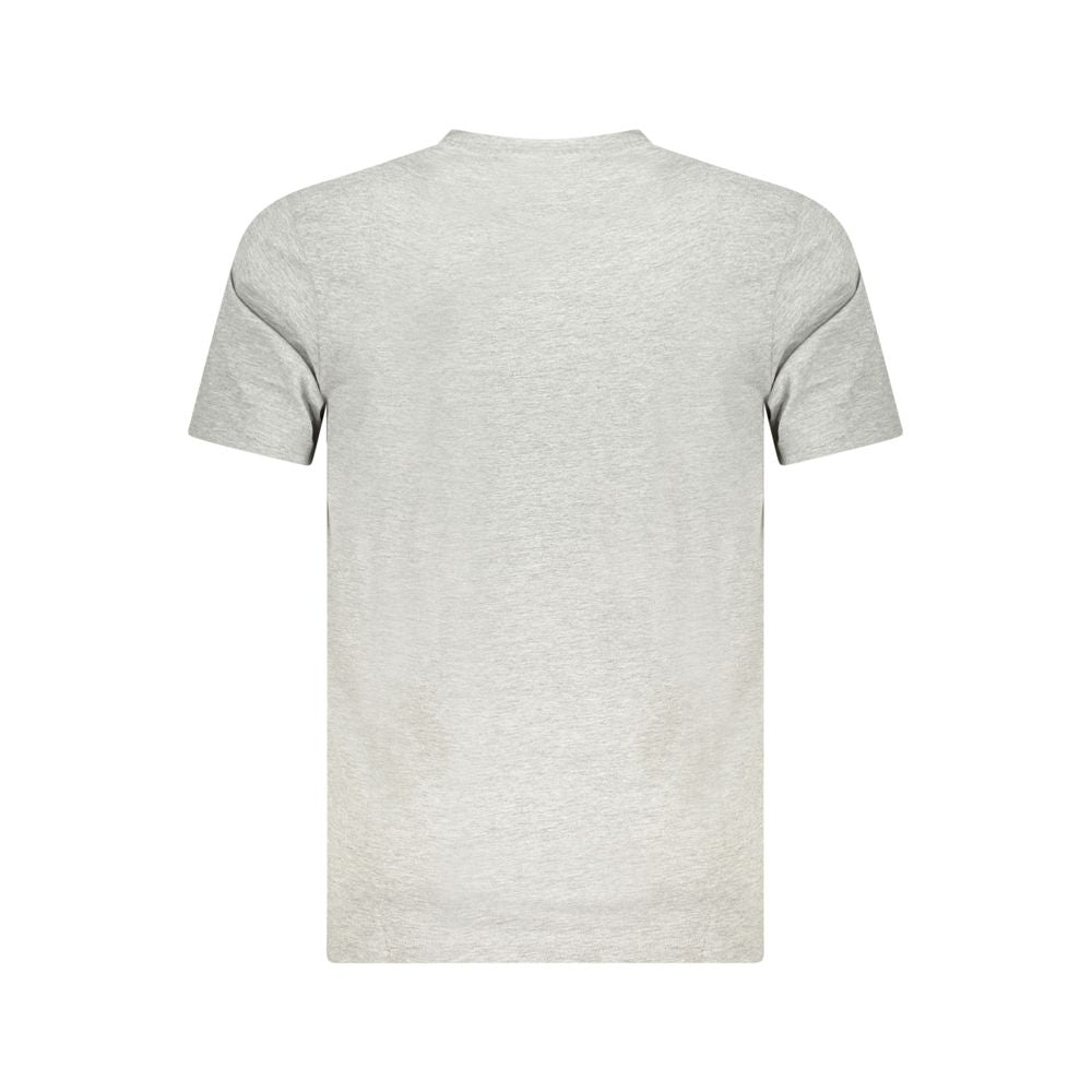 Brown Cotton Men T-Shirt