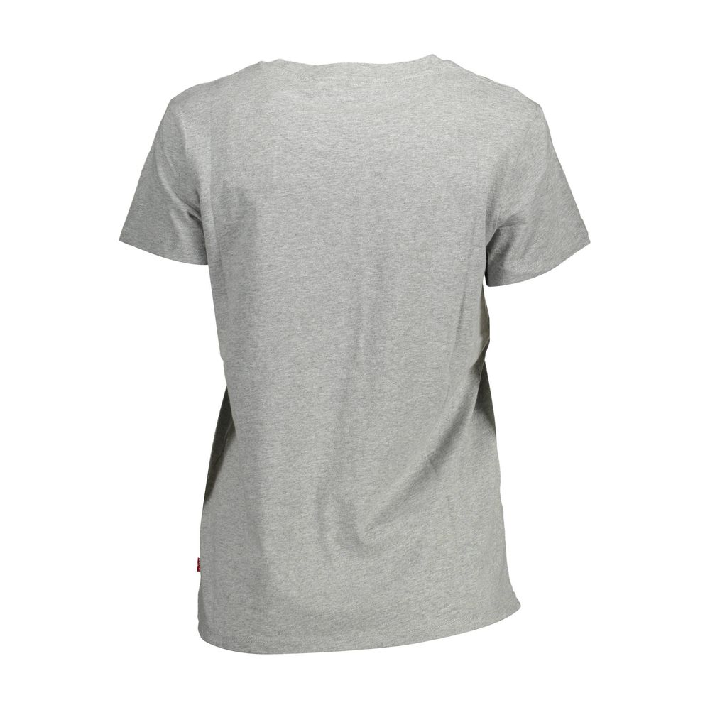 Brown Cotton Women T-Shirt
