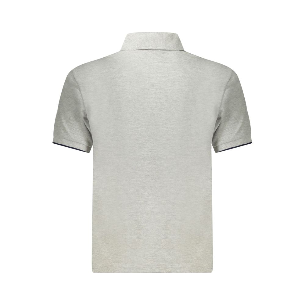 Brown Cotton Men Polo Shirt