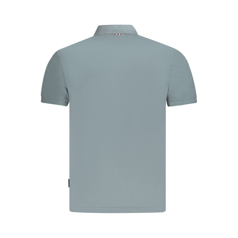 Brown Cotton Men Polo Shirt
