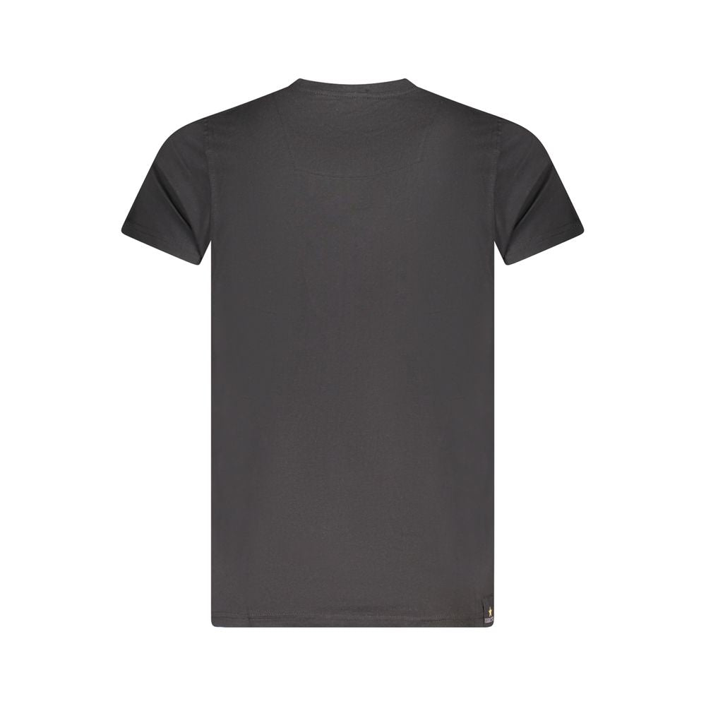 Black Cotton T-Shirt