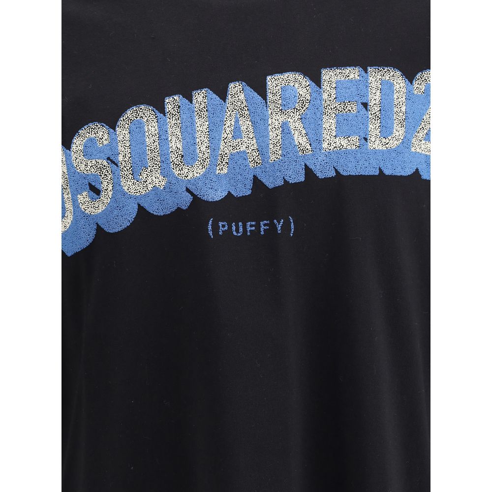 Black Cotton T-Shirt