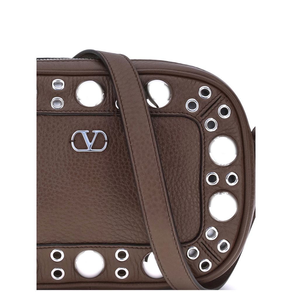 Brown Calf Leather Bos Taurus Shoulder Bag