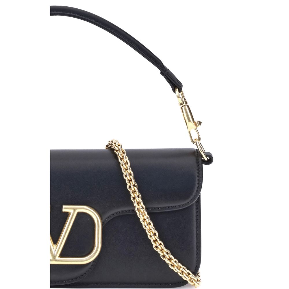 Black Calf Leather Bos Taurus Shoulder Bag