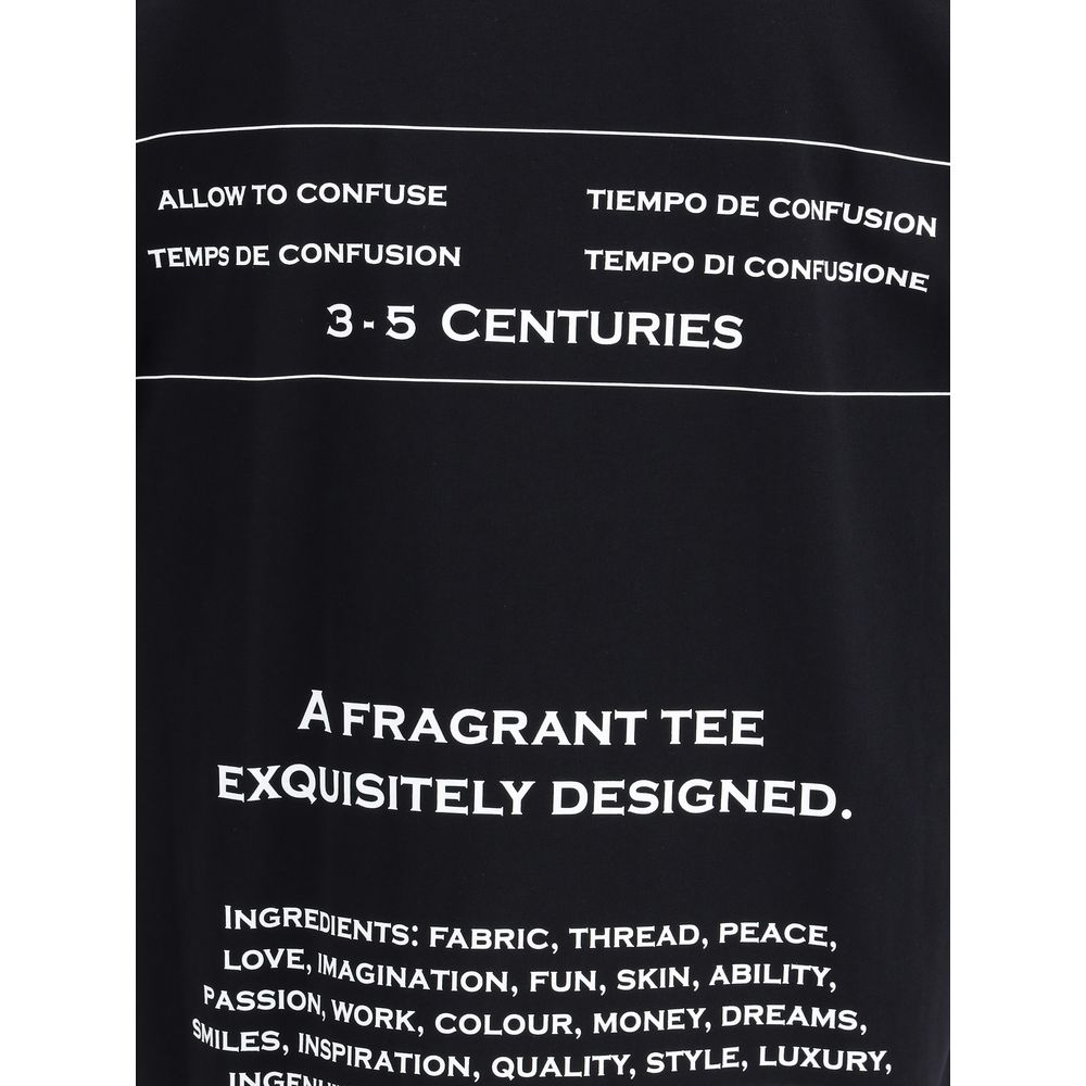 Black Cotton T-Shirt
