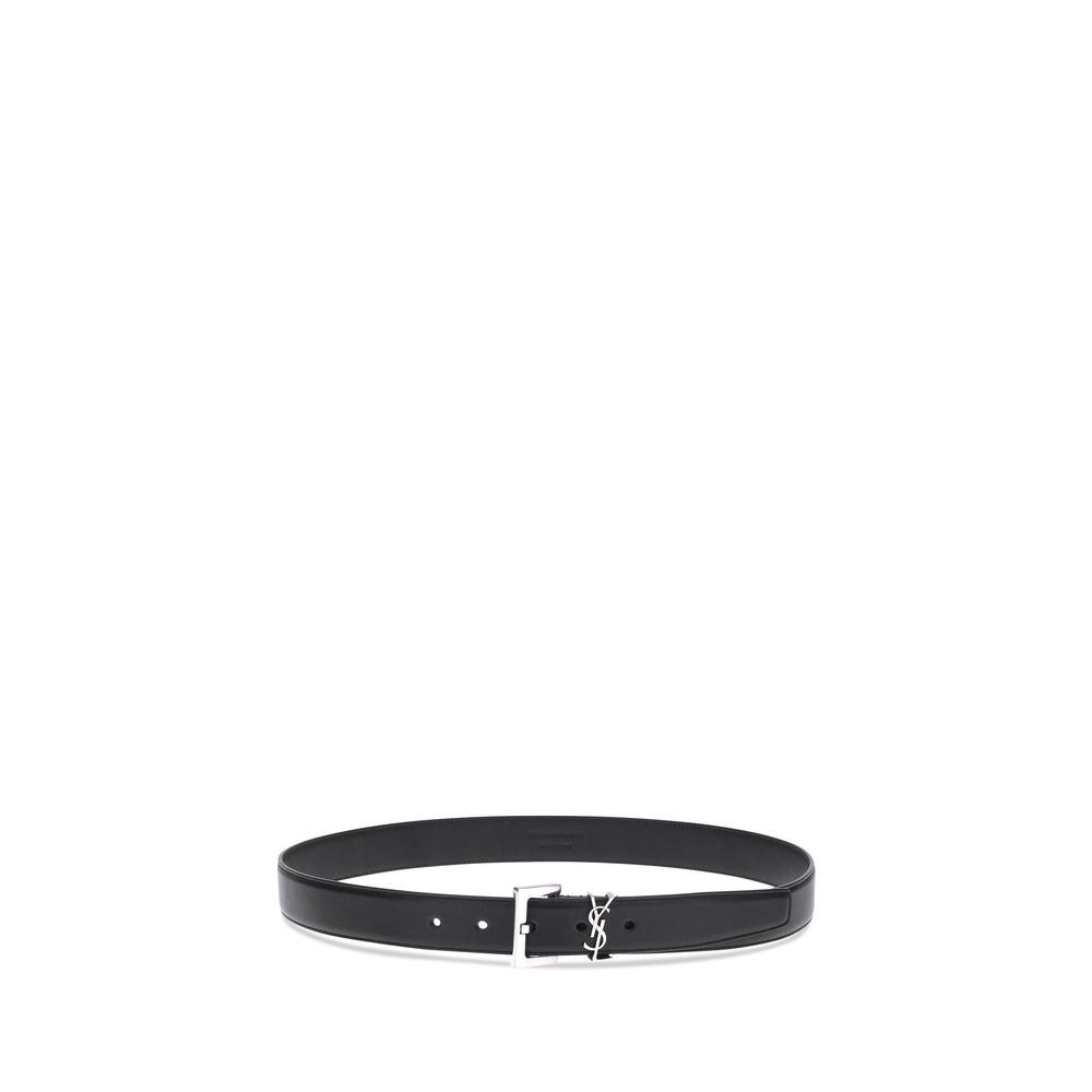 Black Calf Leather Bos Taurus Regular Belt