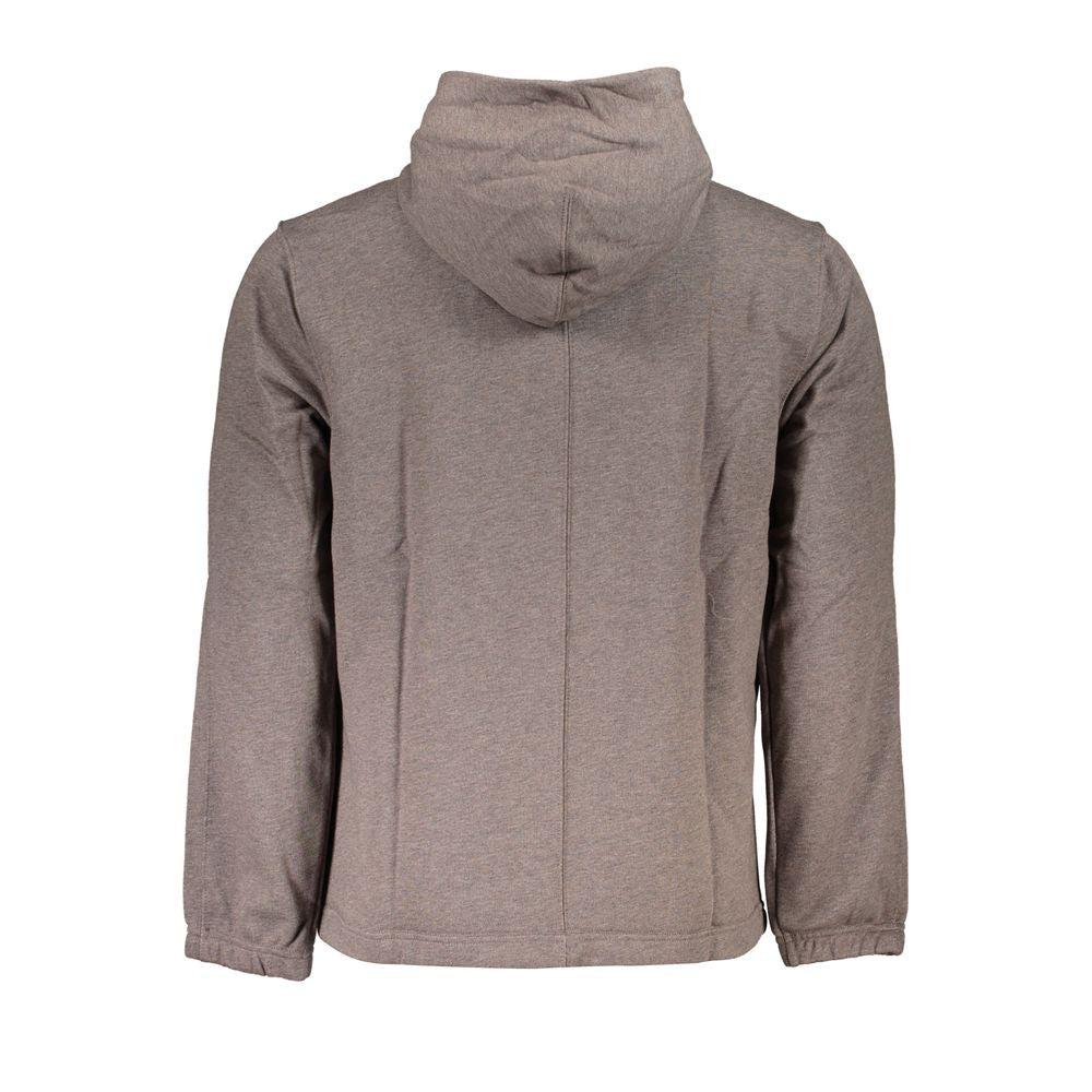 Brown Cotton Men Sweater