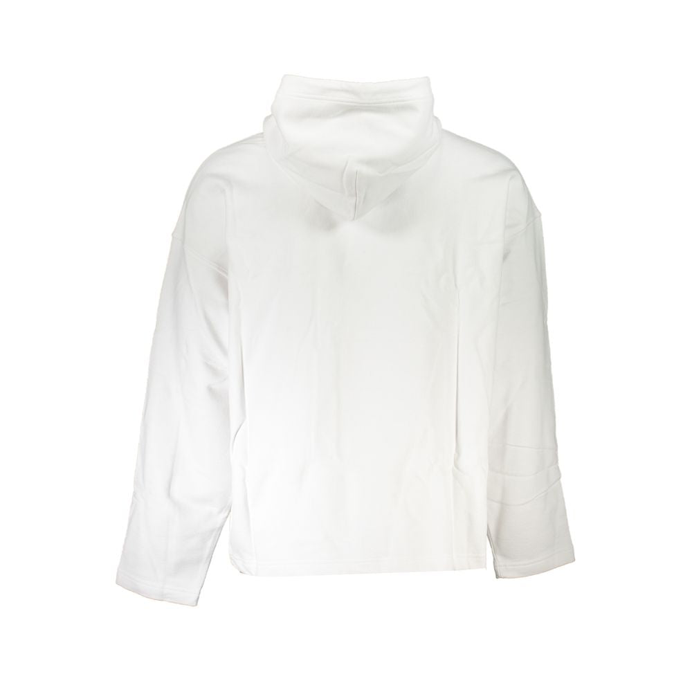 White Cotton Men Sweater