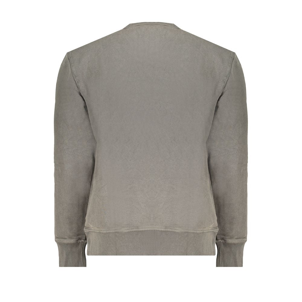 Green Cotton Men Sweater
