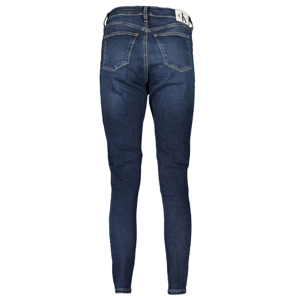 Blue Cotton Women's Skinny Ankle Jean