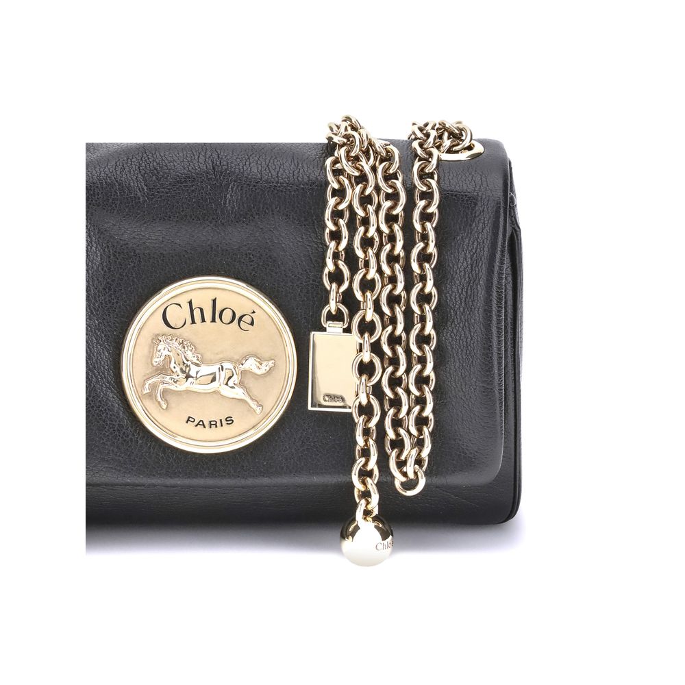 Black Calf Leather Bos Taurus Shoulder Bag