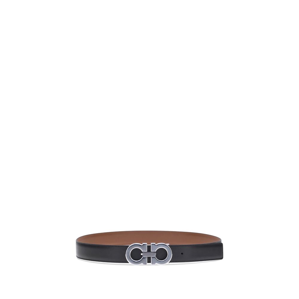 Black Calf Leather Bos Taurus Regular Belt