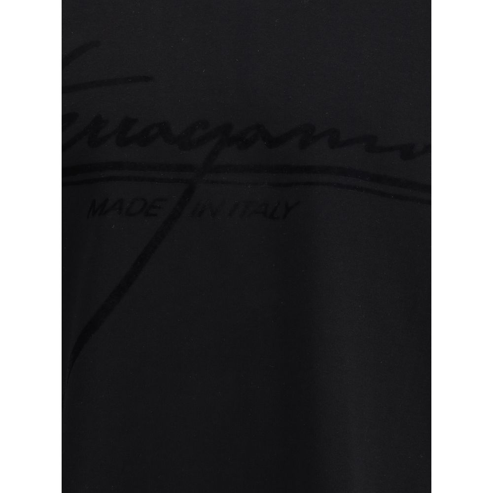Black Cotton T-Shirt