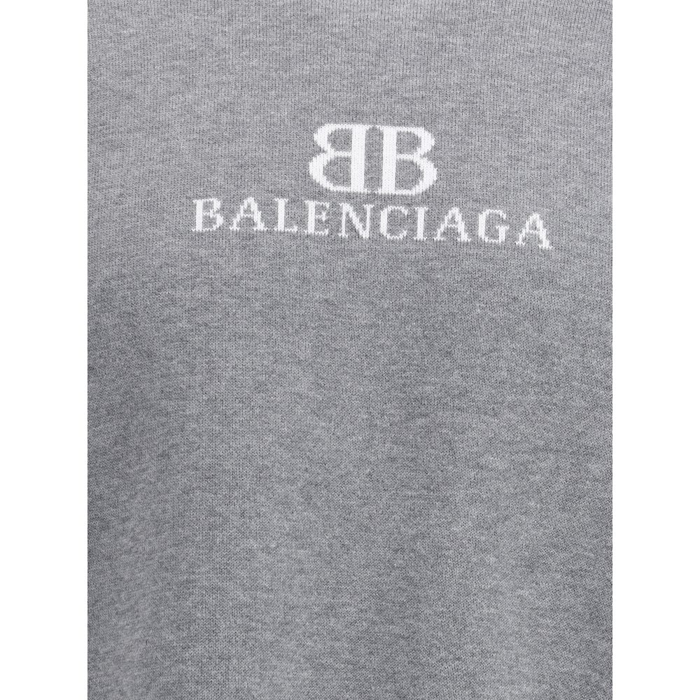 Gray Cotton Sweatshirt