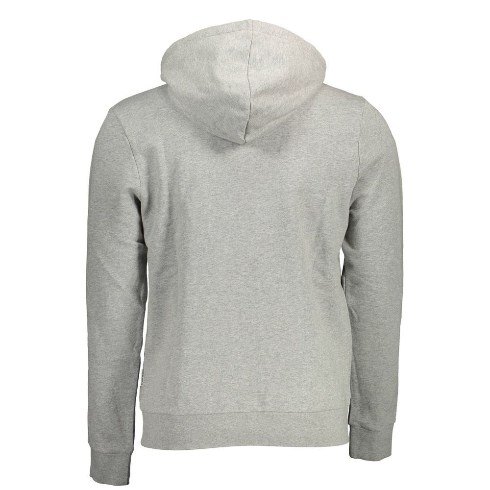 Gray Cotton Men Sweater